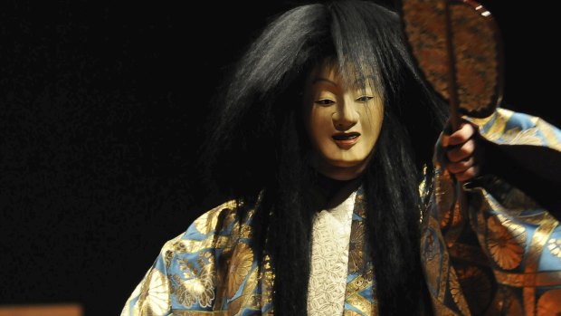 The story is told in English through classical Japanese musical drama, Noh, which integrates masks, props and costumes through the performance. 