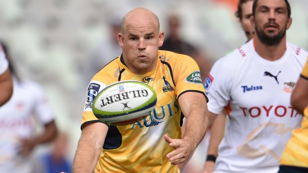 Lift a gear: Brumbies captain Stephen Moore says the team needs to go to a new level to keep winning games.