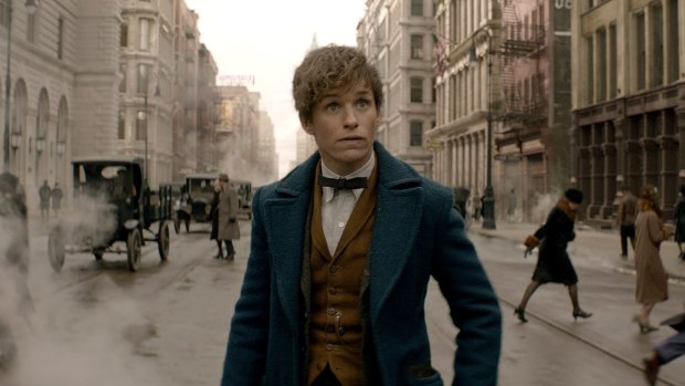 Eddie Remayne stars as Newt Scamander in <i>Fantastic Beasts and Where to Find Them</i>.