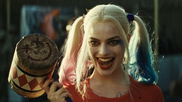 Margot Robbie as Harley Quinn in the film Suicide Squad.