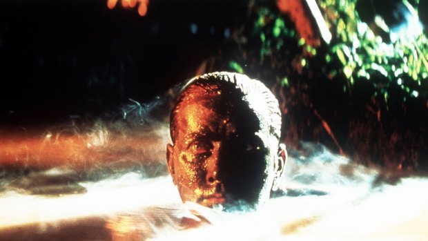 Martin Sheen as Willard in Francis Ford Coppola's <i>Apocalypse Now</i>.