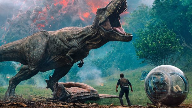 The Jurassic World series has always been a leader in the art of animatronics and the dinosaur breeds on show are more varied than ever – and more convincing.
