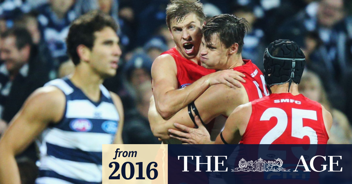 Afl 2016 Sydney Swans Honour Kieren Jack With Stirring Win Over Geelong Cats