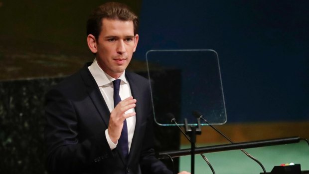 Austrian Foreign Minister Sebastian Kurz could form a coalition government with the anti-immigration Freedom Party after the October 13 elections.
