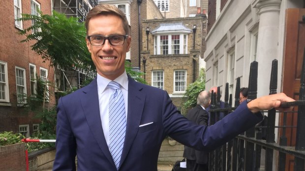 Former Finnish finance minister Alexander Stubb is genuinely upset by changes in Europe.