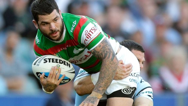 Snared: Adam Reynolds of the Rabbitohs.