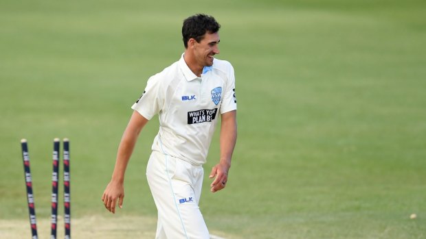 Mitchell Starc took two hat-tricks in NSW's win over WA.