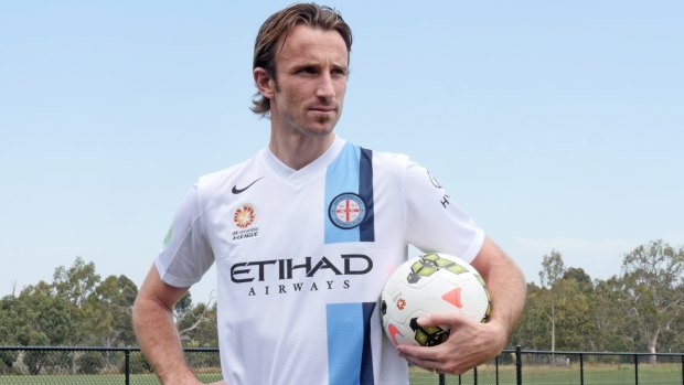Full circle: Josh Kennedy has returned to Melbourne to continue his stellar soccer career.