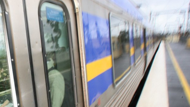 Trains on the Cranbourne line were stopped for a while this morning.