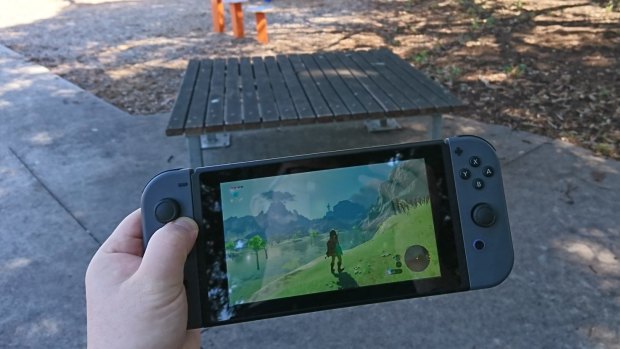 At 14mm thick and around 400 grams with the Joy-Con attached, the Switch is big but certainly portable. 