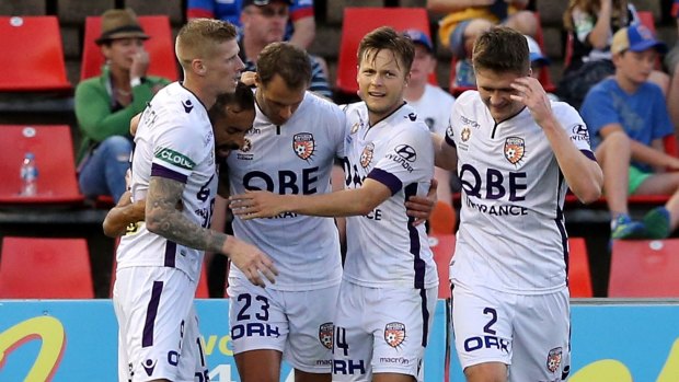 Perth Glory have bolted up the table into fifth.