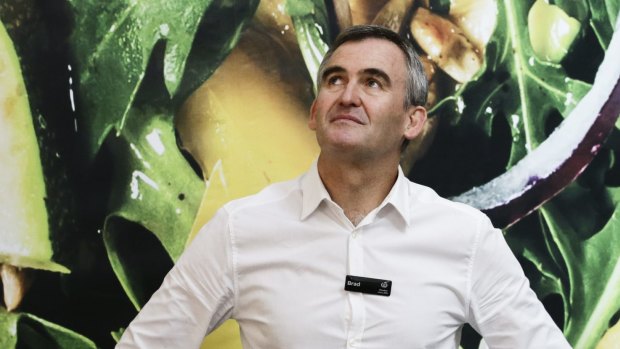 Woolworths CEO Brad Banducci is focusing on turning his supermarkets around.