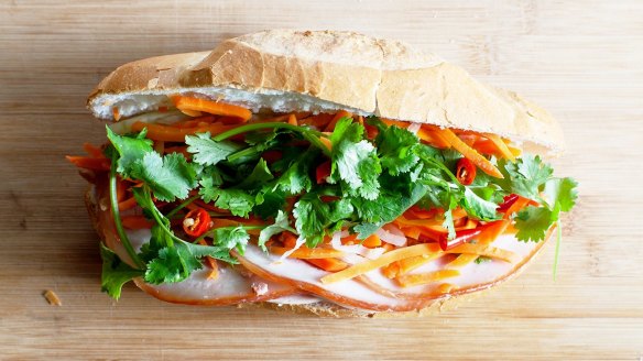 Many back up a big night with a Bahn mi. 