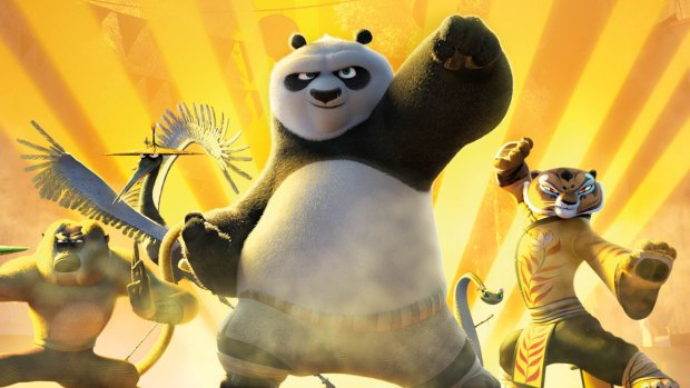 A scene from <i>Kung Fu Panda 3</i>.