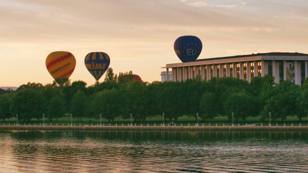 The Canberra Balloon Festival kicks off bright and early Saturday morning.