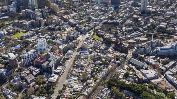 Viva Energy is selling a 990 square metre site, the former shell petrol station, at 23-47 Flinders Street, Darlinghurst.
