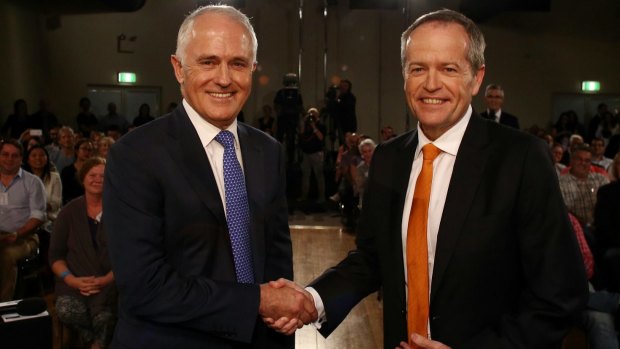 Prime Minister Malcolm Turnbull and Opposition Leader Bill Shorten.