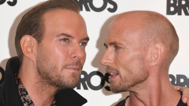 Matt Goss and Luke Goss from Bros could team up with New Kids on the Block for a tour.

