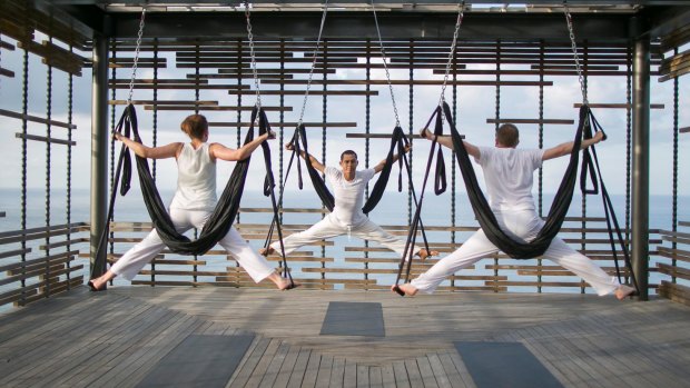 Guests can make use of the yoga classes on offer.