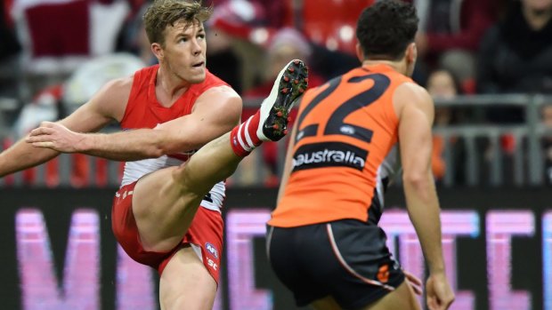 High stakes: The Swans and Giants could face off in the preliminary final.