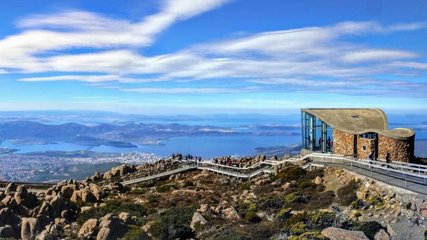 The Mount Wellington Lookout Centre.