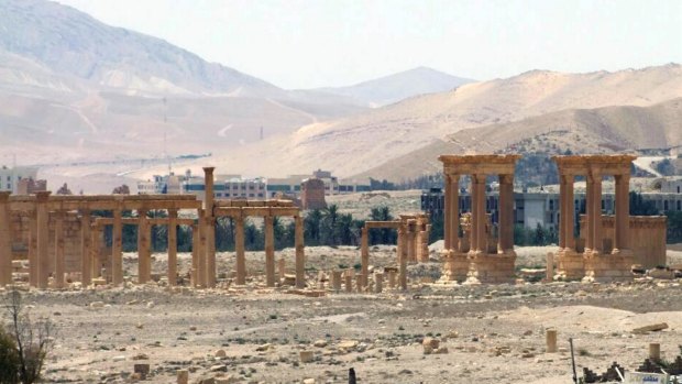 The ancient Roman city of Palmyra, northeast of Damascus, Syria. Islamic State militants have blown up one of the most important temples in the ancient Syrian city of Palmyra, accelerating their relentless campaign of destruction against the historical treasures.