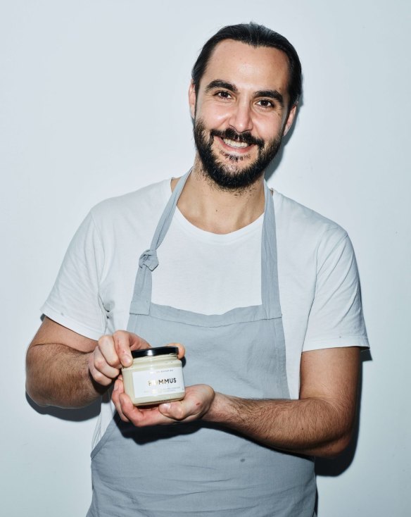 Chef Tom Sarafian's signature hummus is the first product under his Sarafian Melbourne brand.