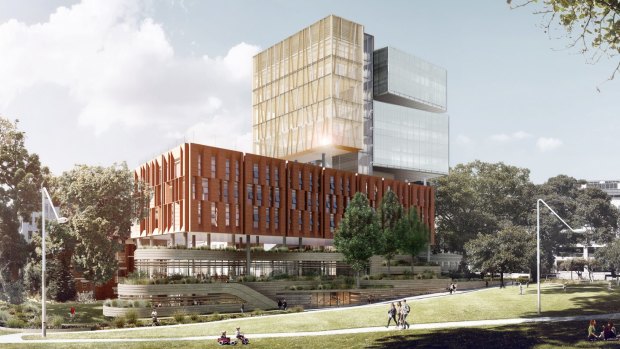 The new school will look over Prince Alfred Park.