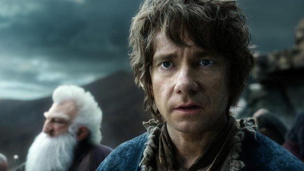 Martin Freeman in The Hobbit: The Battle of Five Armies. 