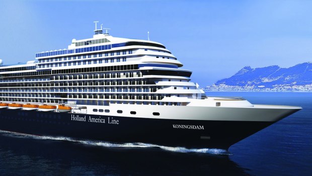 K is for Holland America Line's MS Koningsdam.