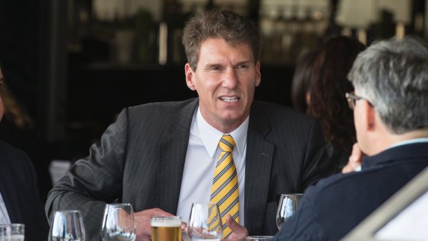 Cory Bernardi was in Sydney to woo Liberals to his new political party.