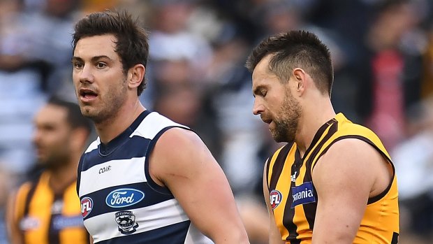 The rest is history: Daniel Menzel is back for Geelong.