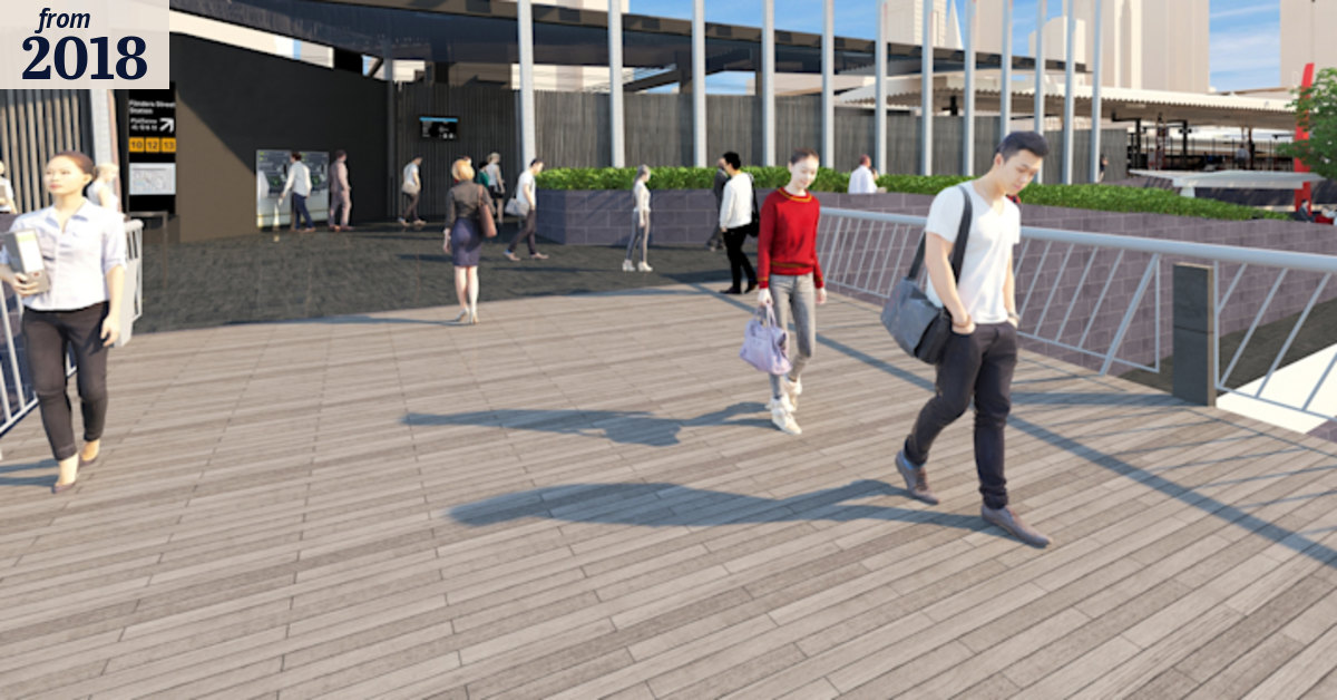 New security cameras and station entrance to ease pressure on City Loop