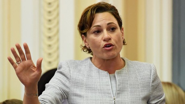 Deputy Premier Jackie Trad shared her support for marriage equality.