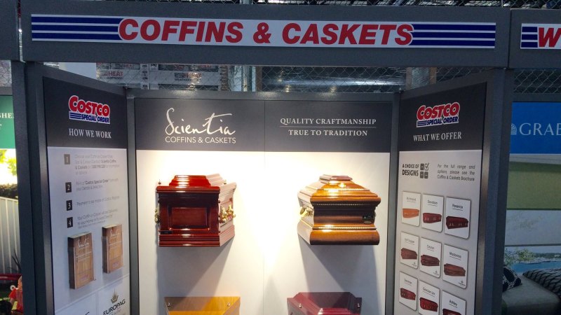 Costco Starts Selling Cut Price Coffins In Australian Stores