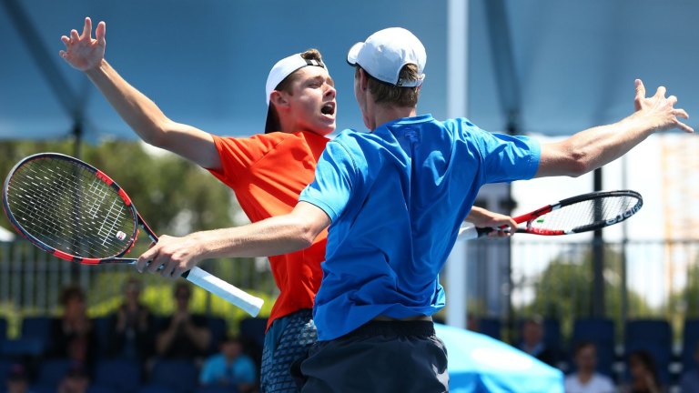 Australian Open 2016: Local boys junior doubles title