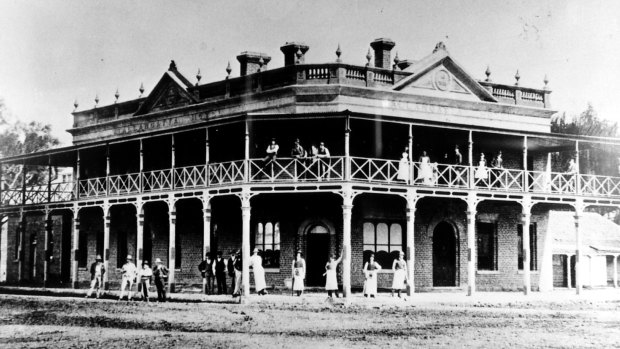 The old Tallangatta Hotel.