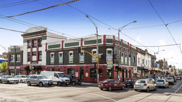 Bridie O'Reilly's is being offered to buyers as a potential five-storey development site in Brunswick.