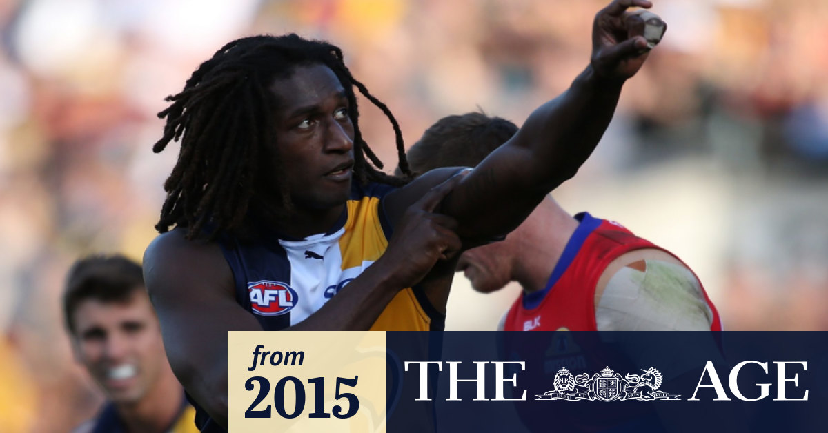 West Coast Eagle Nic Naitanui Opens Up About Mother S Death