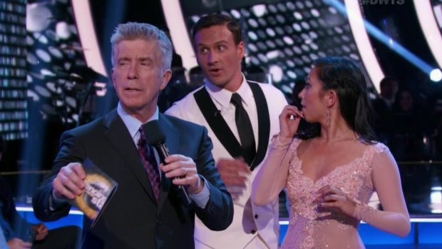 Ryan Lochte's debut on Dancing with the Stars got off to a bumpy start.