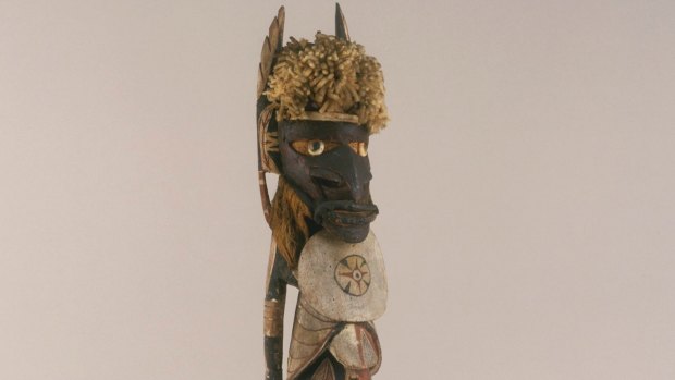 A Malagan figure from Tabar Island.