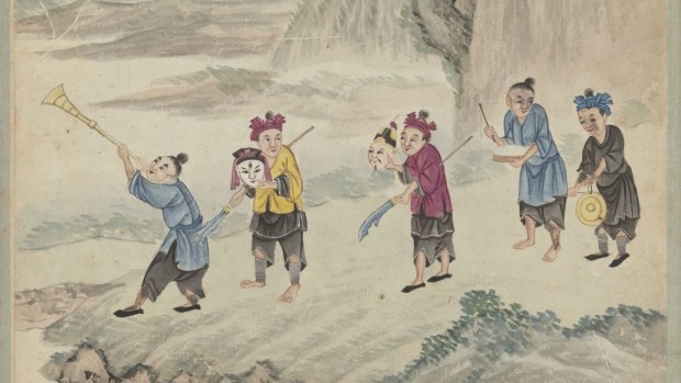 Miao Album (Qian miao tu), from the19th century.
