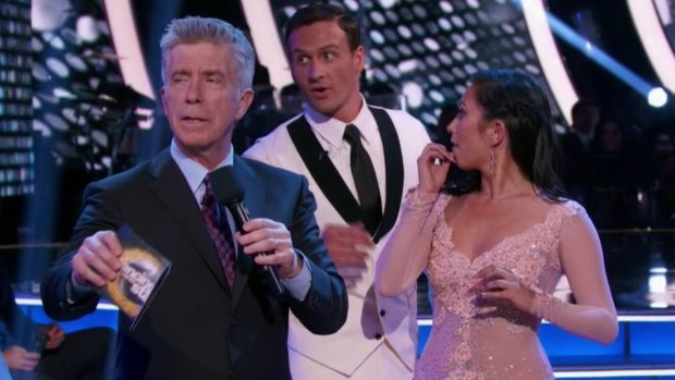 Ryan Lochte's debut on Dancing with the Stars got off to a bumpy start. 