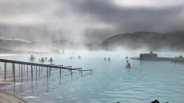 Iceland is famous for its Blue Lagoon Spring.