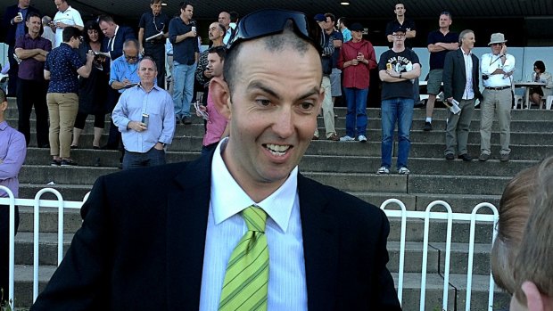 Hawkesbury hopes: Trainer Jason Coyle thinks Berry Delicious will be in the thick of things on Saturday.
