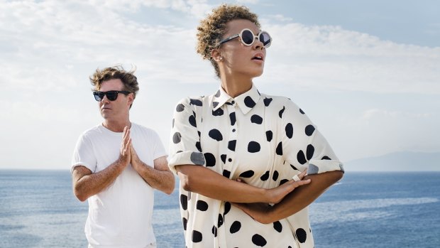 Sneaky Sound System play a Melbourne Cup after party.