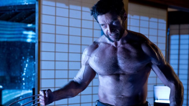 Hugh Jackman in his role as Wolverine.