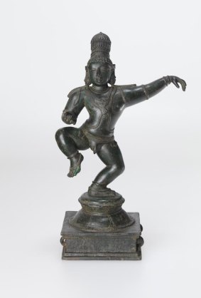 QAG's Krishna the jubilant butter thief statue dates back to the 13th century.