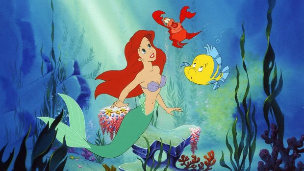 Disney's 1989 film The Little Mermaid has about a million hand-drawn bubbles.