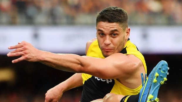 Dion Prestia joins fellow recruit Toby Nankervis on the sidelines